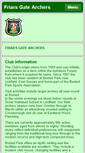 Mobile Screenshot of friarsgatearchers.com